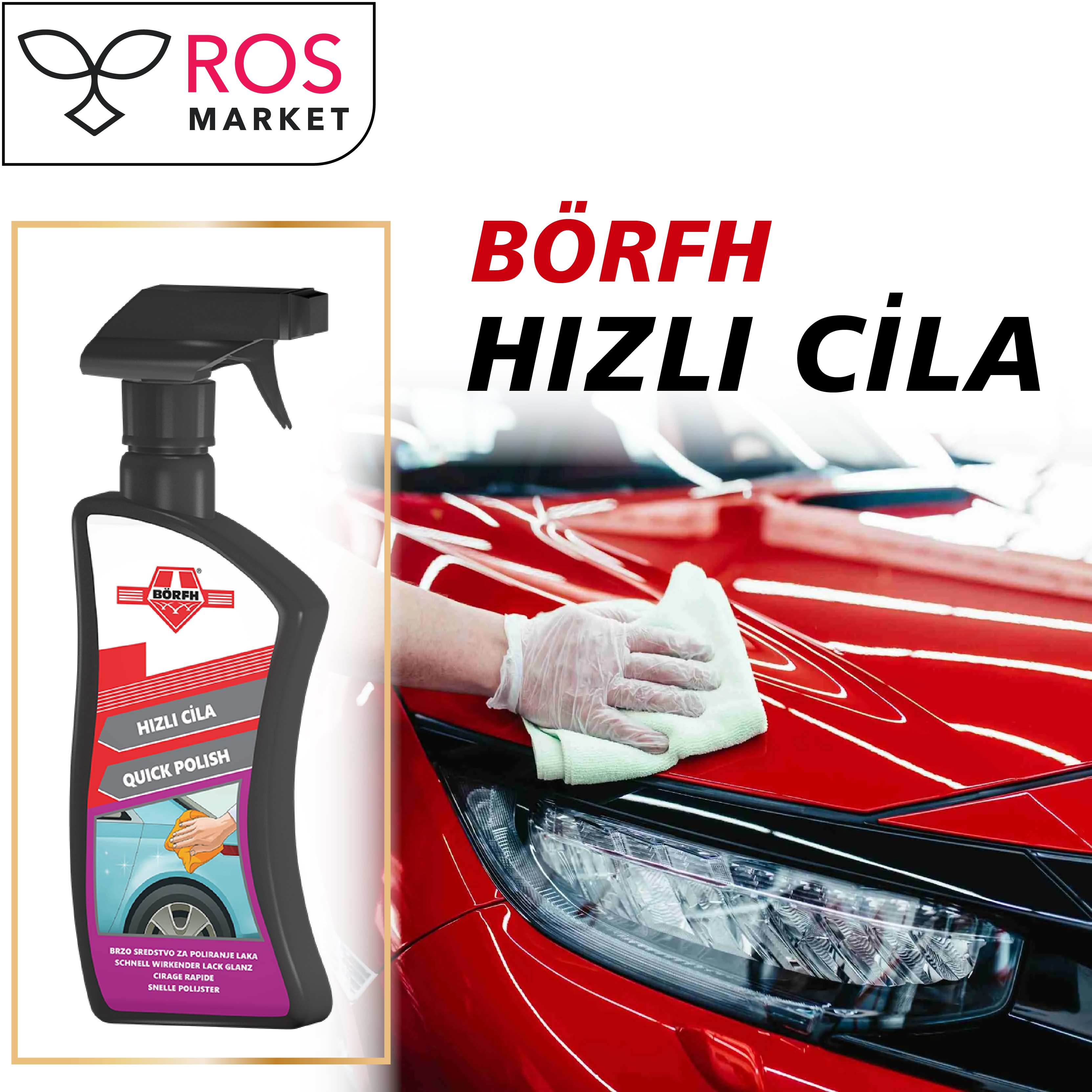 BÖRFH HIZLI CİLA SPREY 500 ML