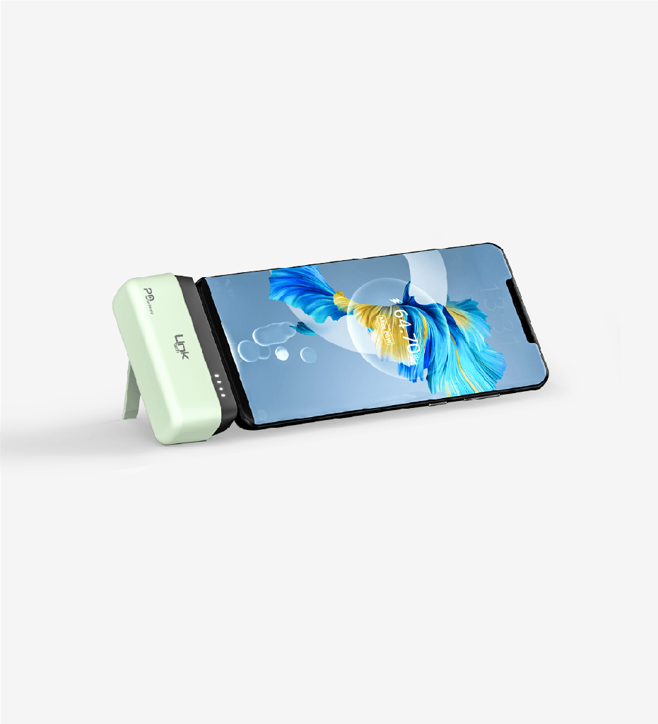 ML05 Strong PD Hızlı Şarj Lighting Çıkışlı 5.000 mAh Mini Cep Powerbank (Yeşil)