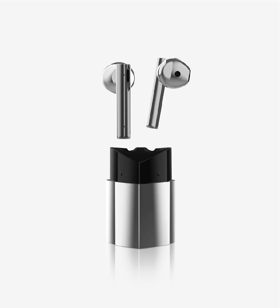AP10 Earbuds Rouge Bluetooth Kulaklık (Gri)
