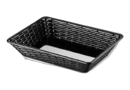 Külsan Thermoset Hena Ekmek Sepeti, Ekmeklik 28x20 cm, Siyah