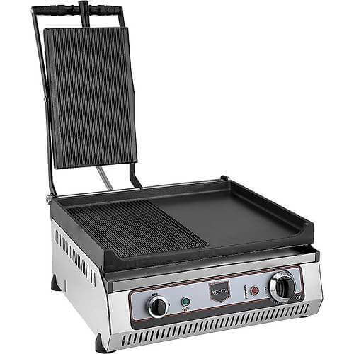 Remta Kayar Kapaklı Izgara ve Tost Makinesi Elektrikli - R87(T)
