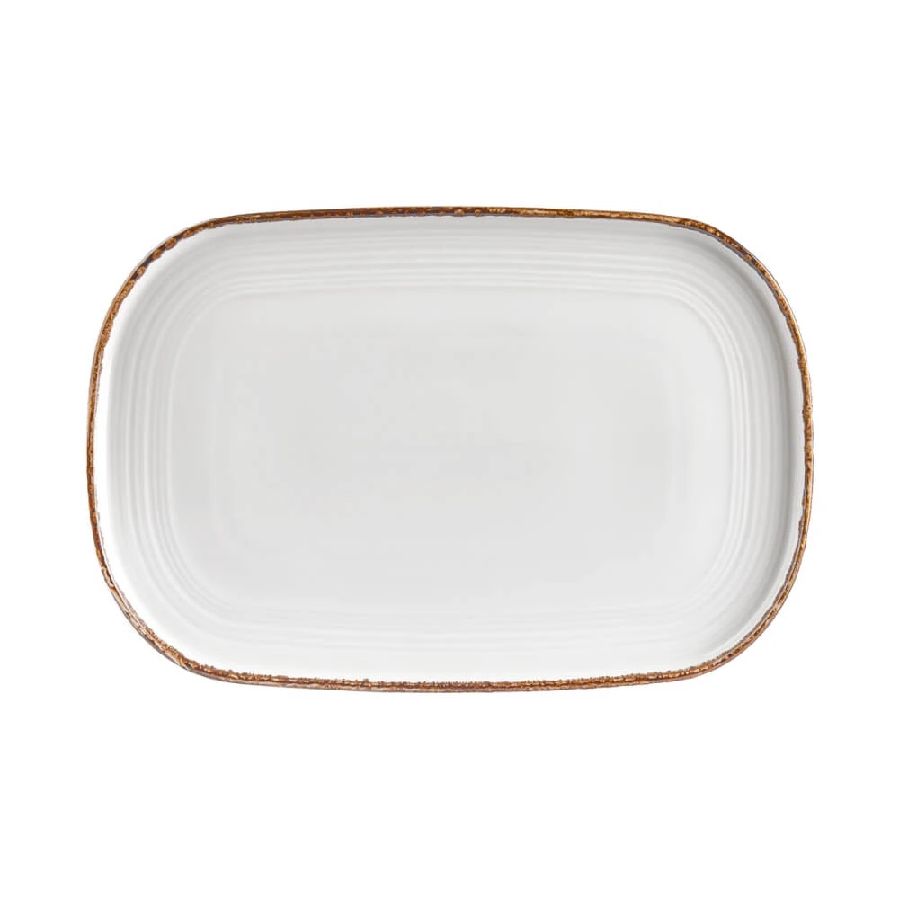 By Bone Helix Gleam Oval Tabak 34 x 23 cm. (6 lı pakette)