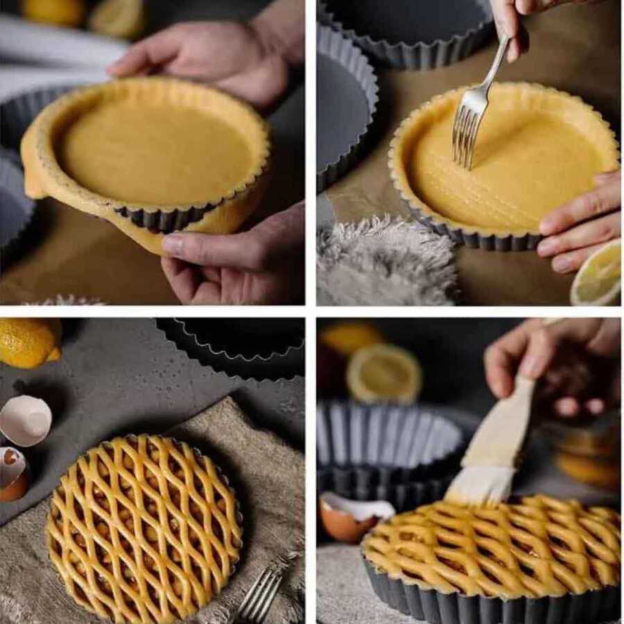 Tart Kalıbı 28 cm. ( 6 Adet Pakette )