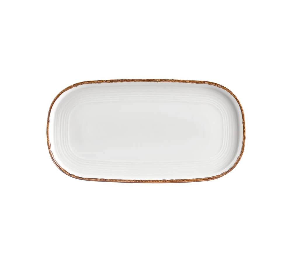 By Bone Helix Gleam Oval Tabak 30x16 cm. (6 lı pakette)