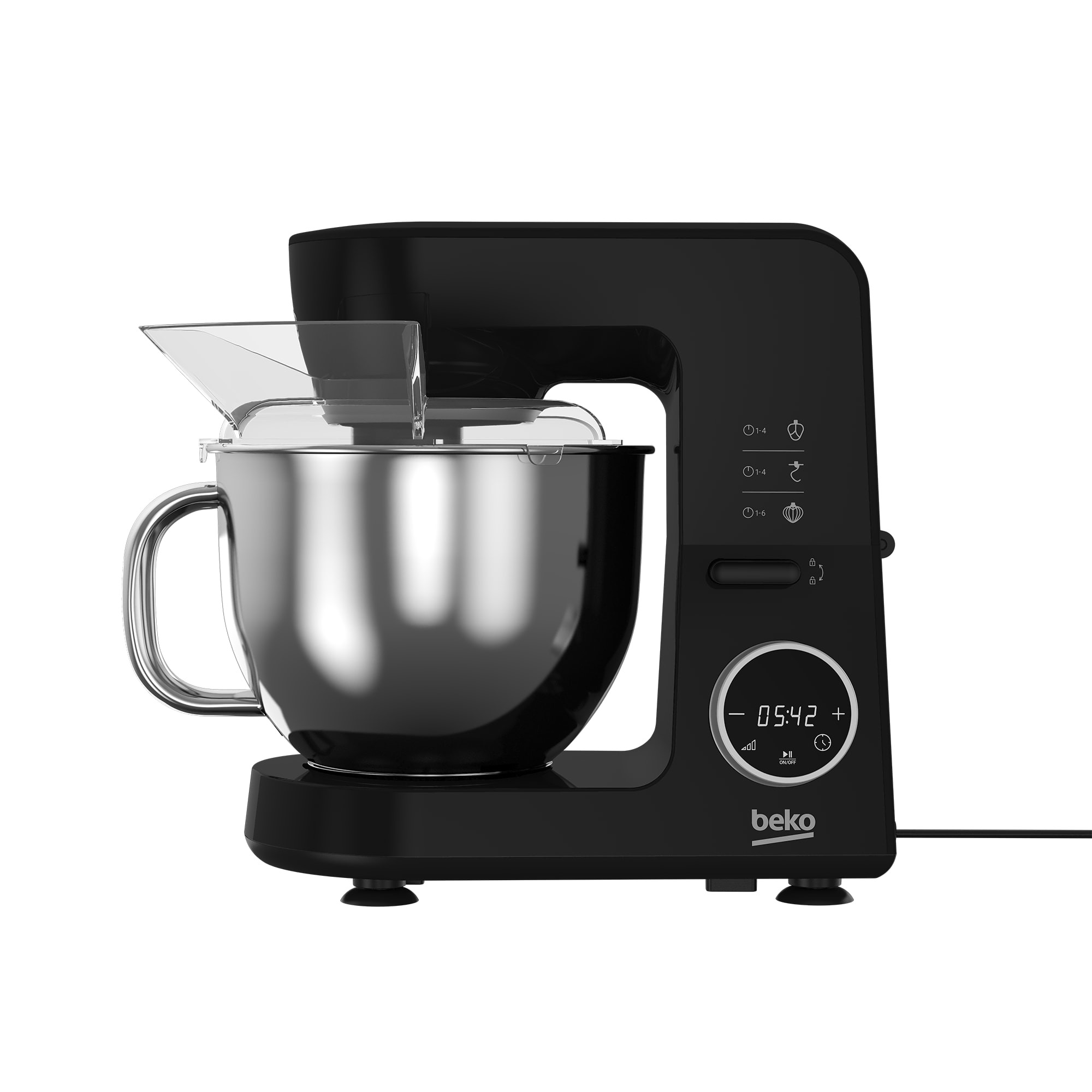 Beko MM 5491 S Mutfak Makinası, Black HomeChef