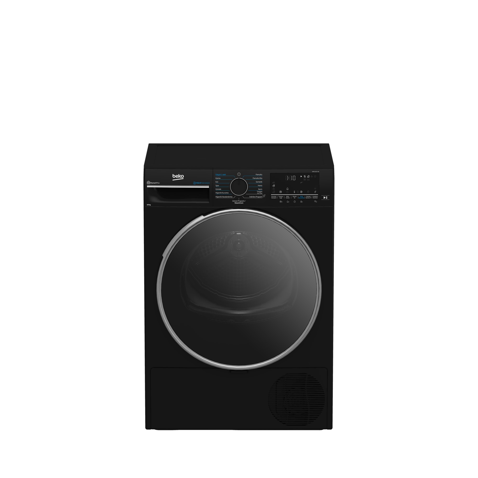 BEKO KMB 1001 HB Kurutma Makinesi, Ütü yapabilen ironfinish özellikli kırıştırma yapmayan kurutma makinesi modelimizdir.