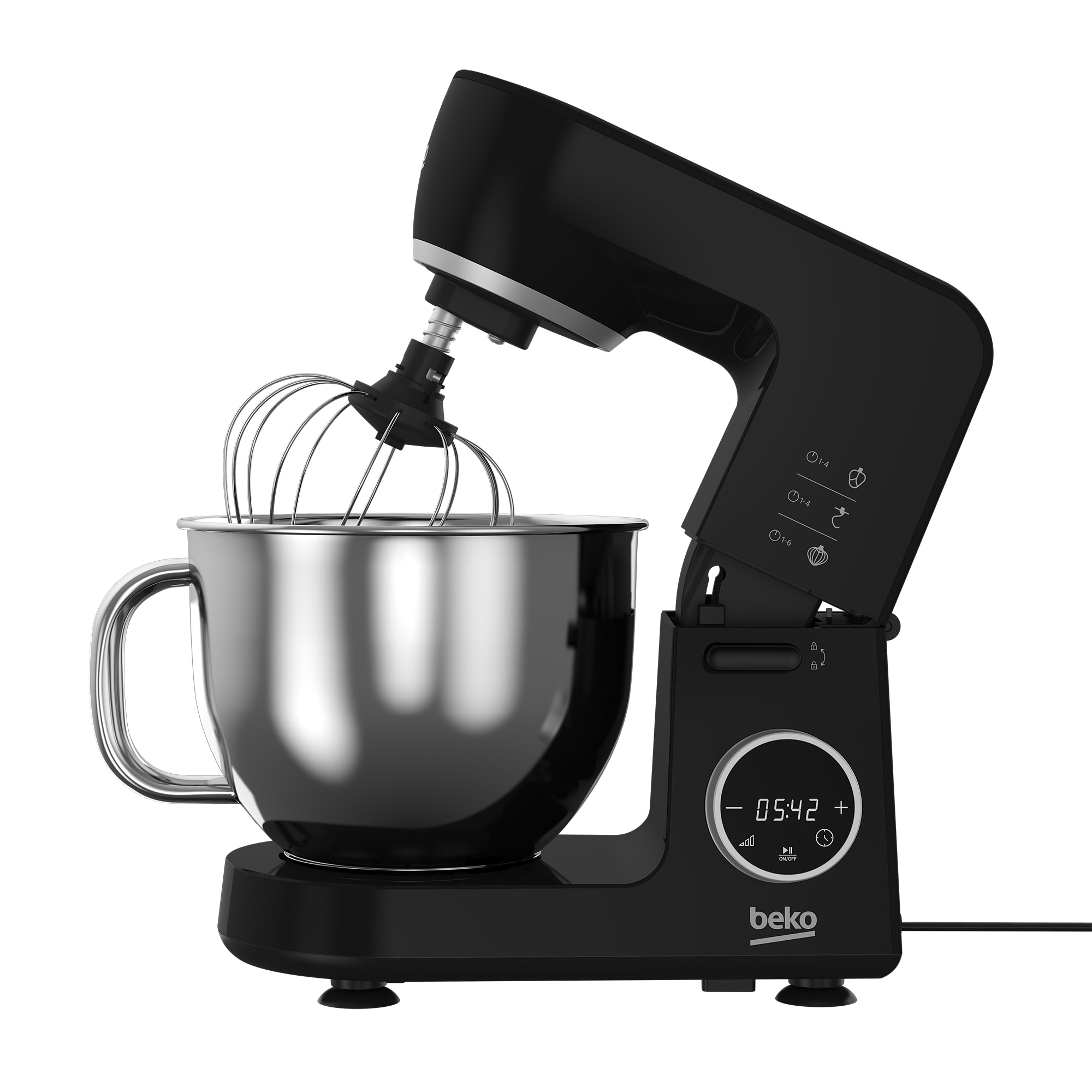 Beko MM 5491 S Mutfak Makinası, Black HomeChef