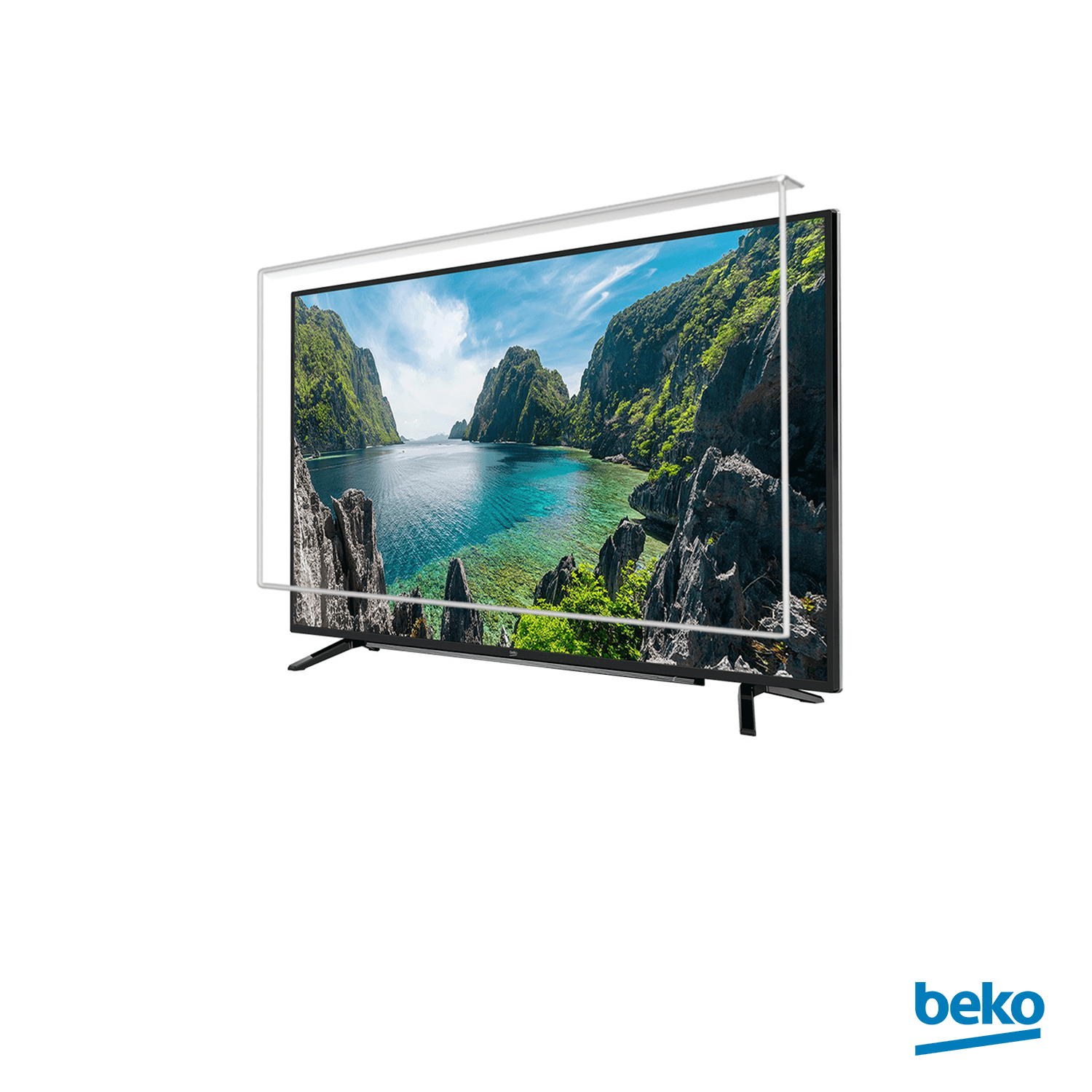 Beko 65'' TV Ekran Koruyucusu Kırılmaz Cam, Tüm 160-164 ekran Arçelik ve Beko tv'ler için uyumludur.