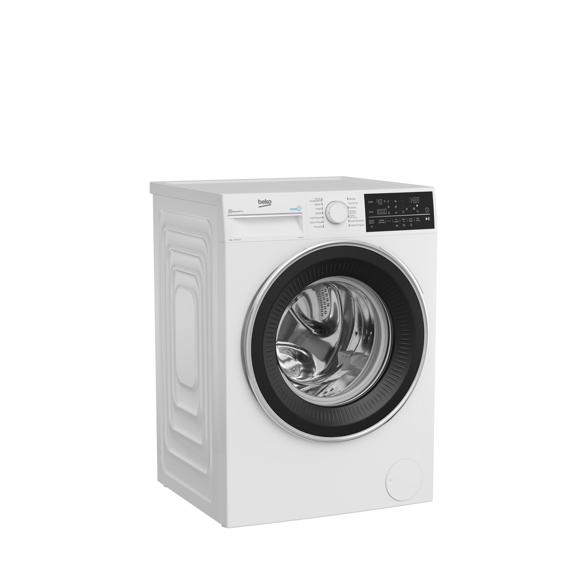 Beko CM 9120 B Çamaşır Makinesi, HomeWhiz Akıllı Çamaşır Makinesi