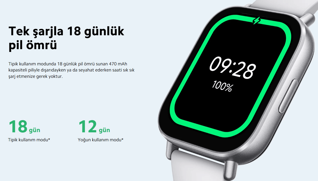 Xiaomi Redmi Watch 5 Active Silver Akıllı Saat