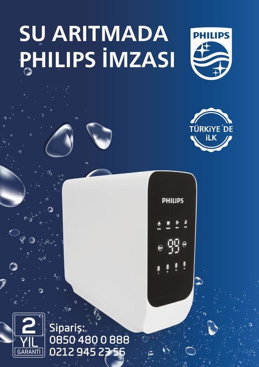 Philips AUT3063/62 Pompalı Digital Su Arıtma Cihazı - Philips Filtreli Sürahi HEDİYELİ