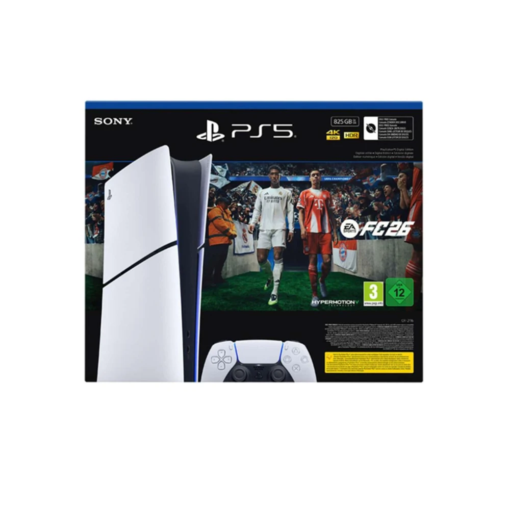 Sony PS5 FC26 DIGITAL PlayStation 5, (Orjinal Bilkom Türkiye Garantili)