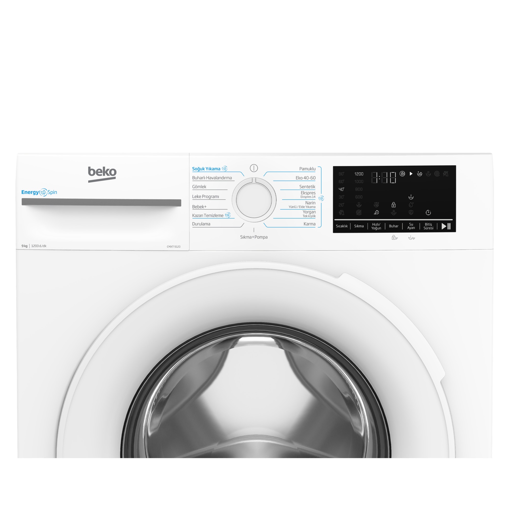 Beko CMXT 9120 CM Çamaşır Makinesi