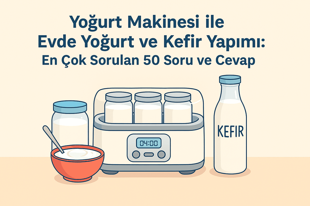 Yoğurt makinesi ile evde Kefir Yapımı | Nasıl Yapılır?