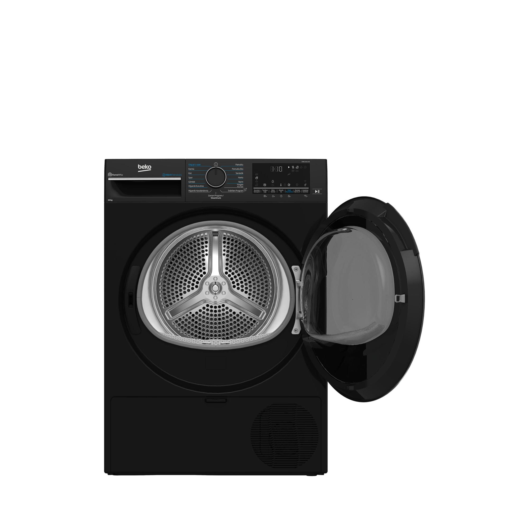 BEKO KMB 1001 HB Kurutma Makinesi, Ütü yapabilen ironfinish özellikli kırıştırma yapmayan kurutma makinesi modelimizdir.