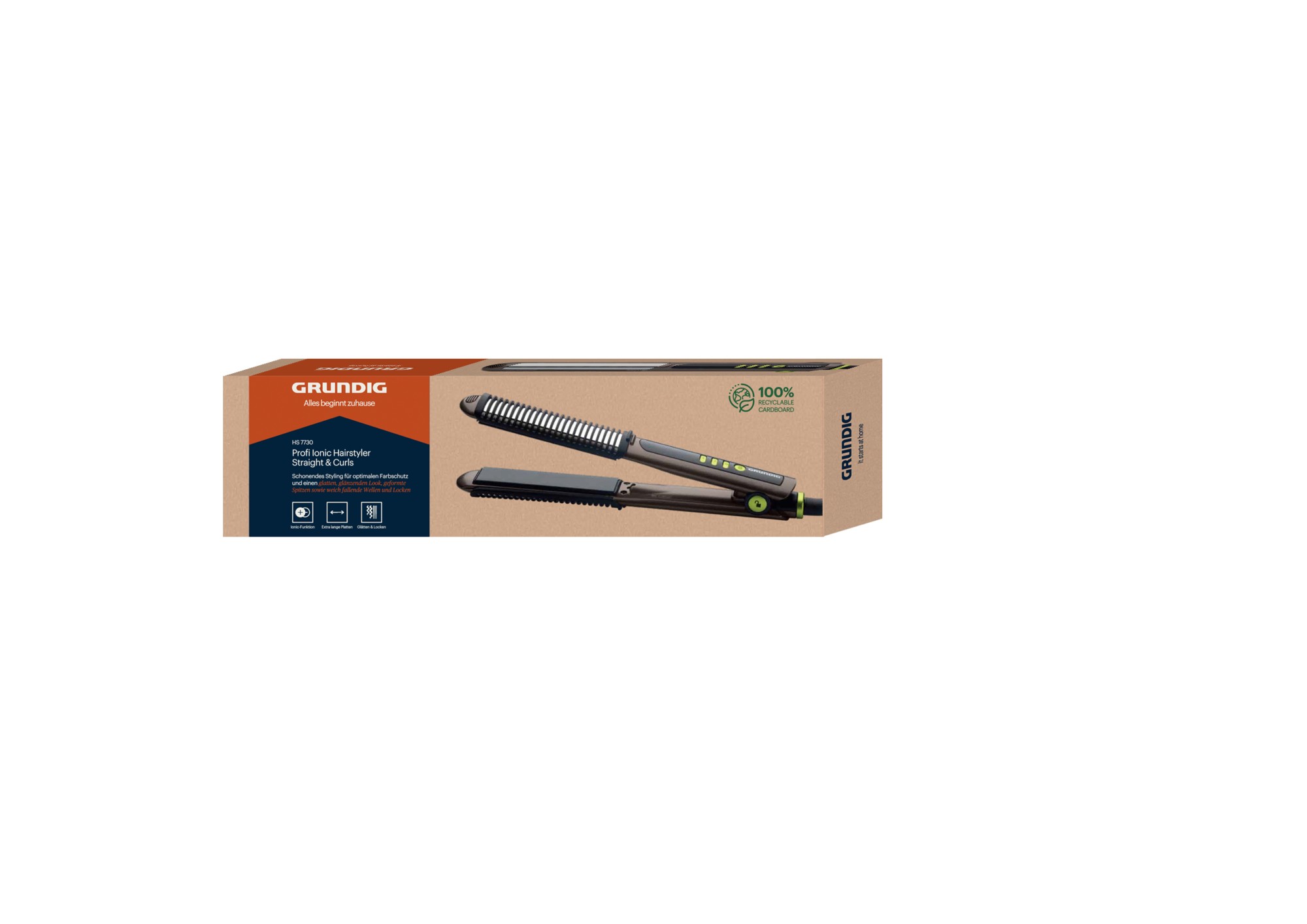 GRUNDIG HS 7730 Saç Düzleştirici