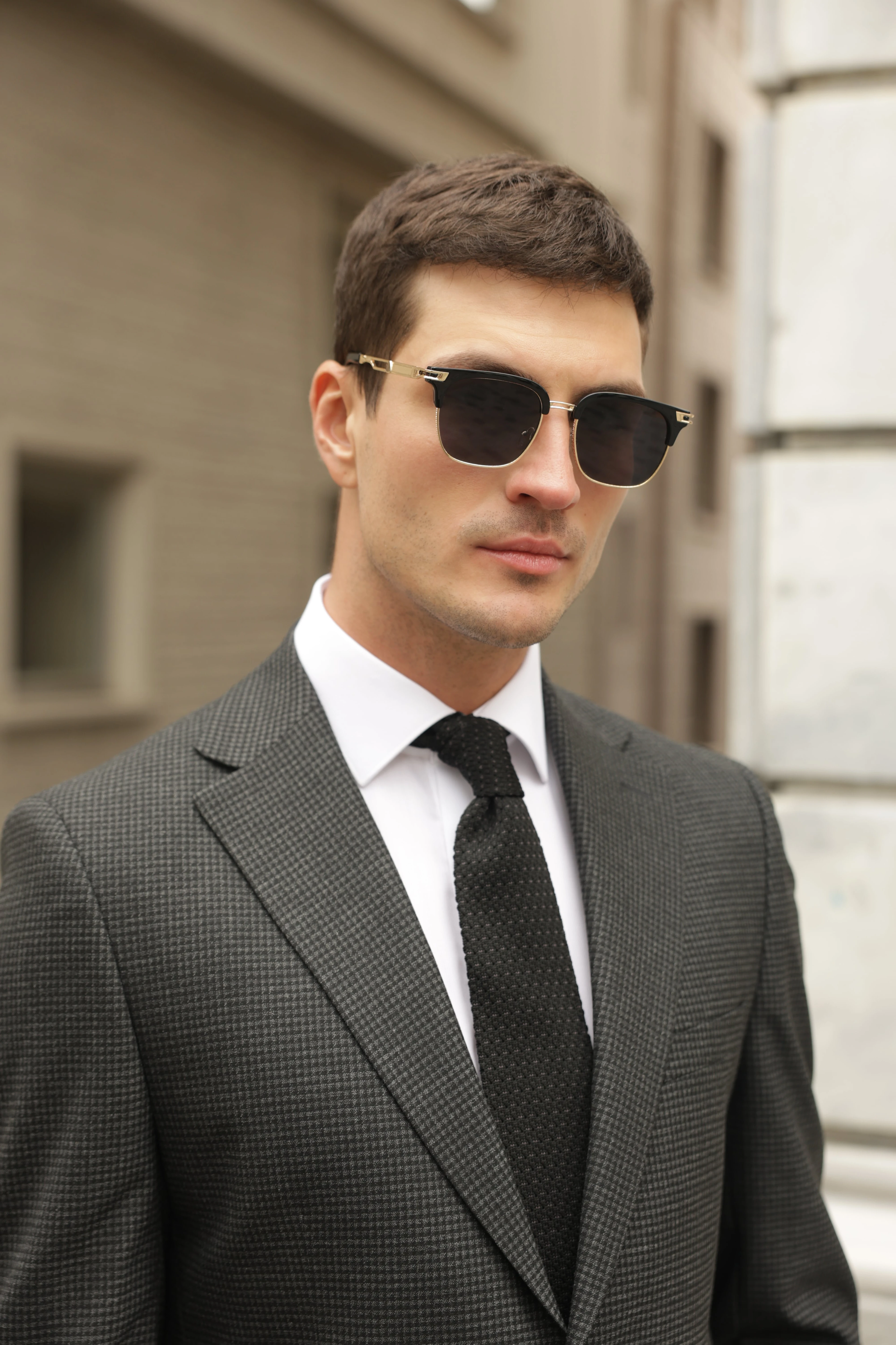 Erkek Siyah Flanel Ceket