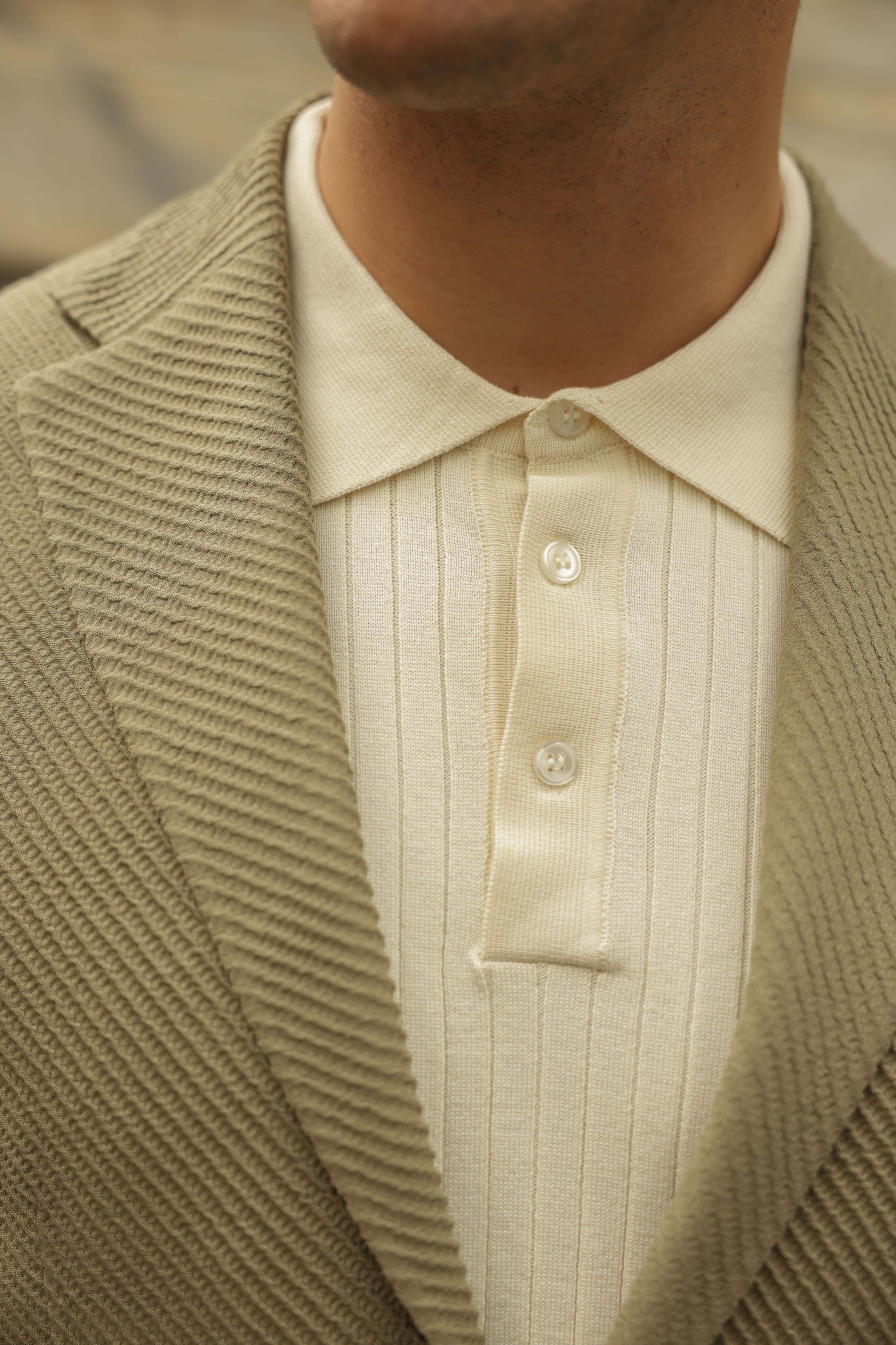 Erkek Gofre Dokulu Ceket