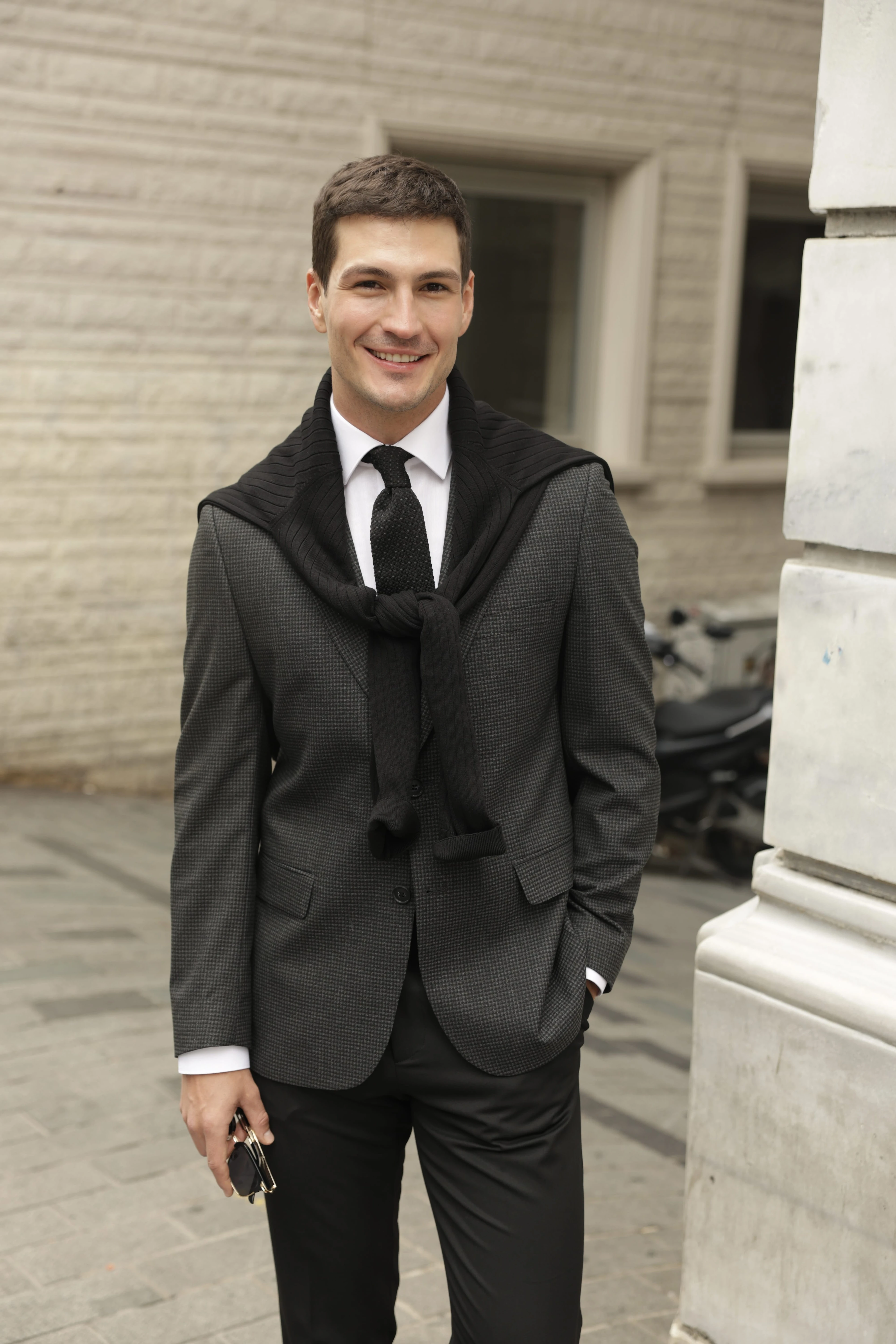 Erkek Siyah Flanel Ceket