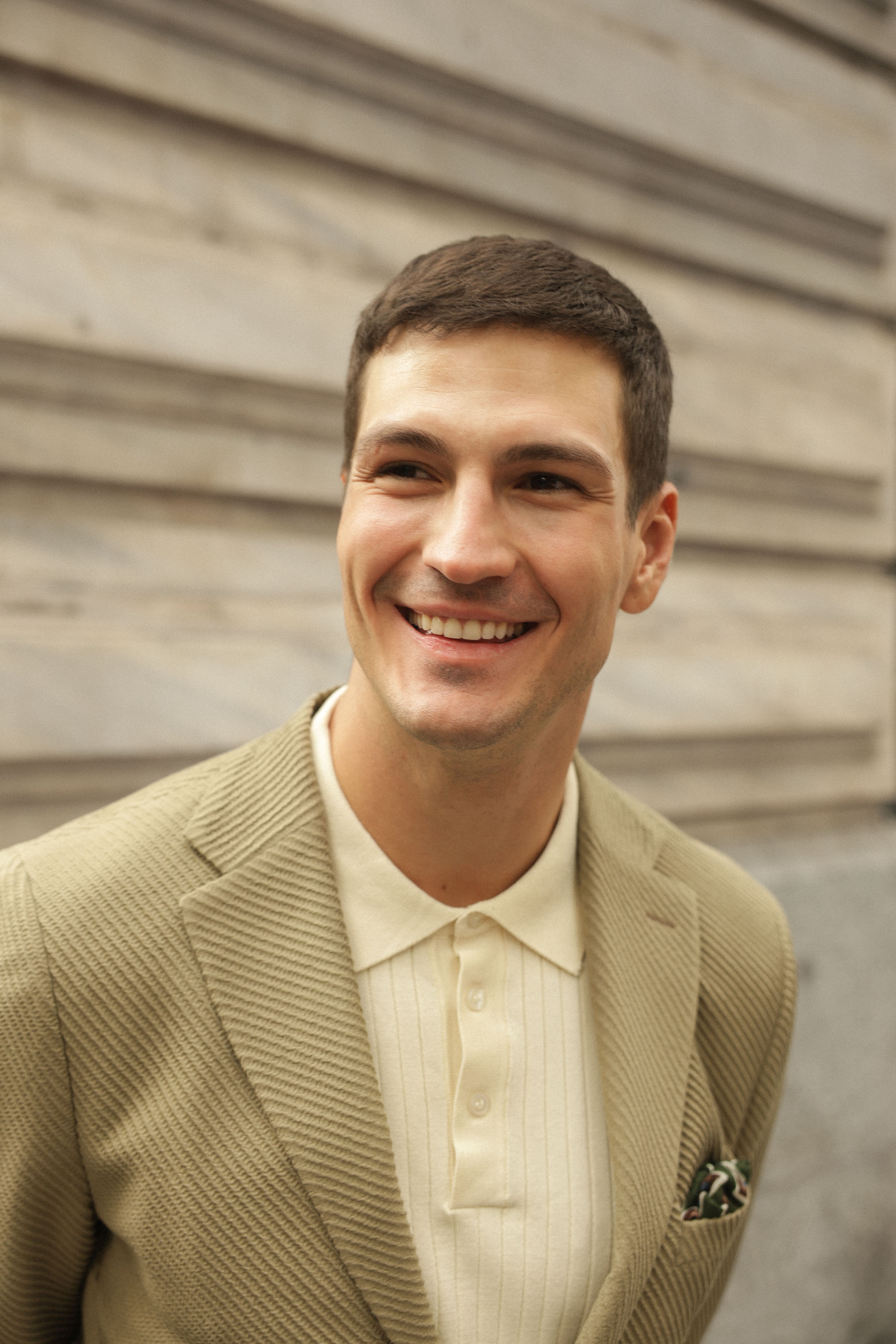 Erkek Gofre Dokulu Ceket