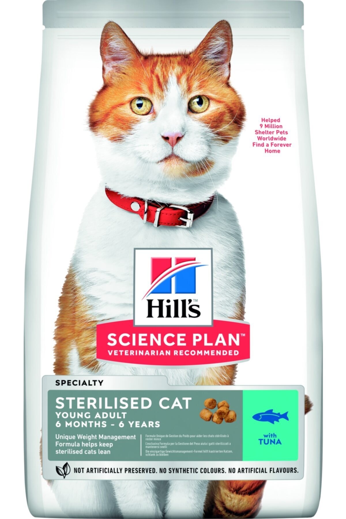 Hills Sterilised Ton Balıklı Kısır Kedi Maması 10 kg