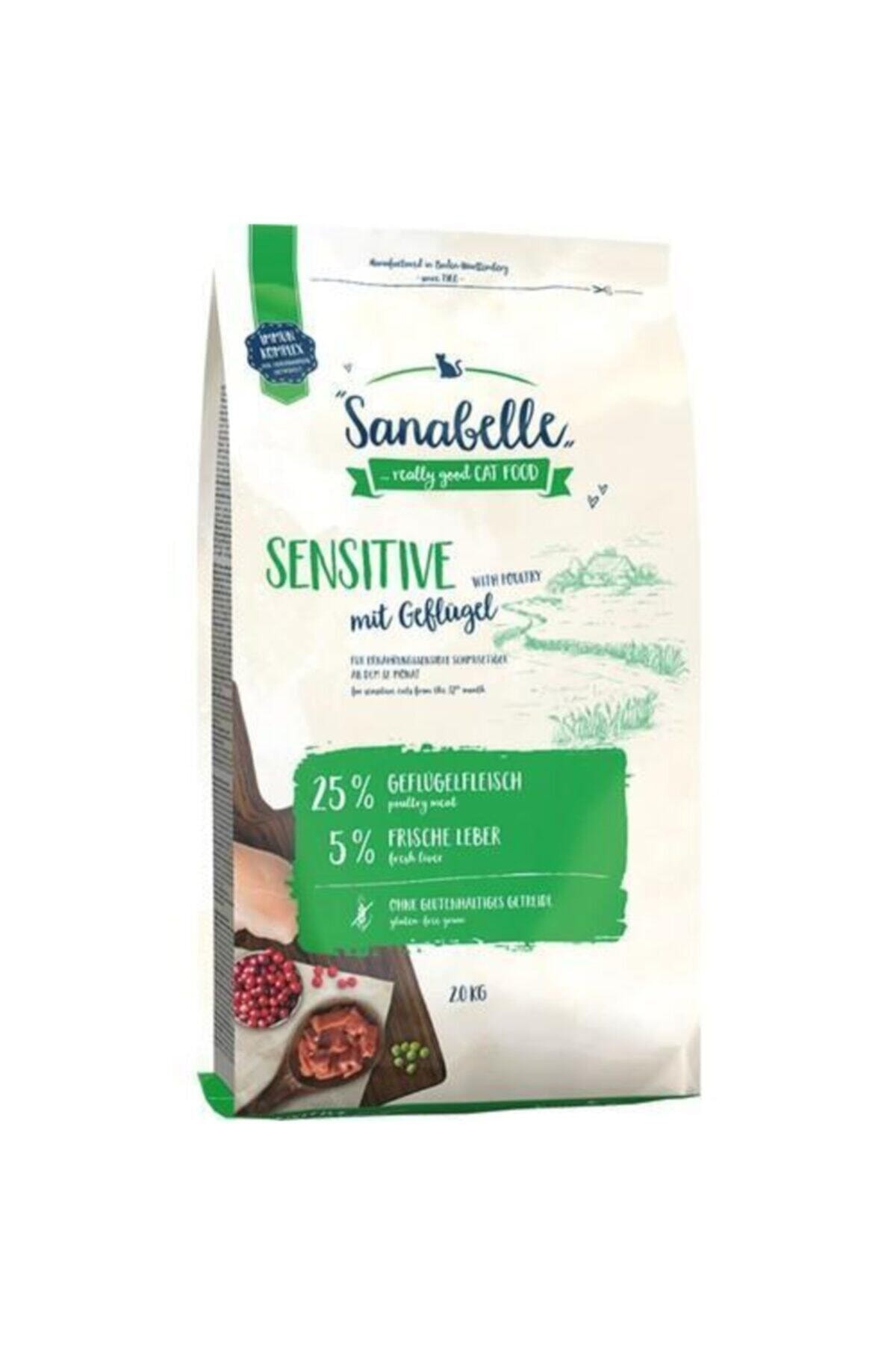 Sanabelle Sensitive With Fresh Poultry Tahılsız Kedi Maması 2 Kg