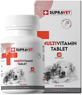 Supravet Kedi ve Köpek Multivitamin Tablet 75 Adet