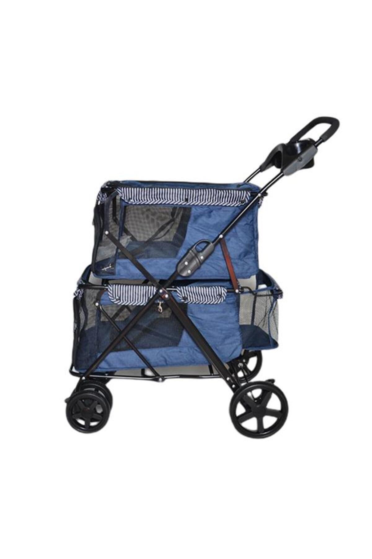 Zampa Twins Kedi Köpek Puseti Lacivert 51x85x100cm