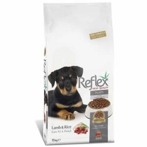 Reflex Kuzu Etli Pirinçli Yavru Köpek Maması 15 Kg