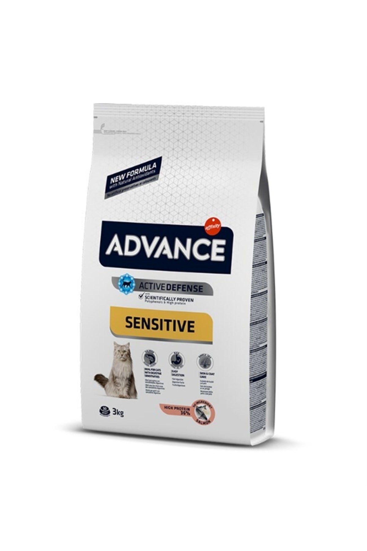 Advance Somonlu Yetişkin Kuru Kedi Maması 3 Kg
