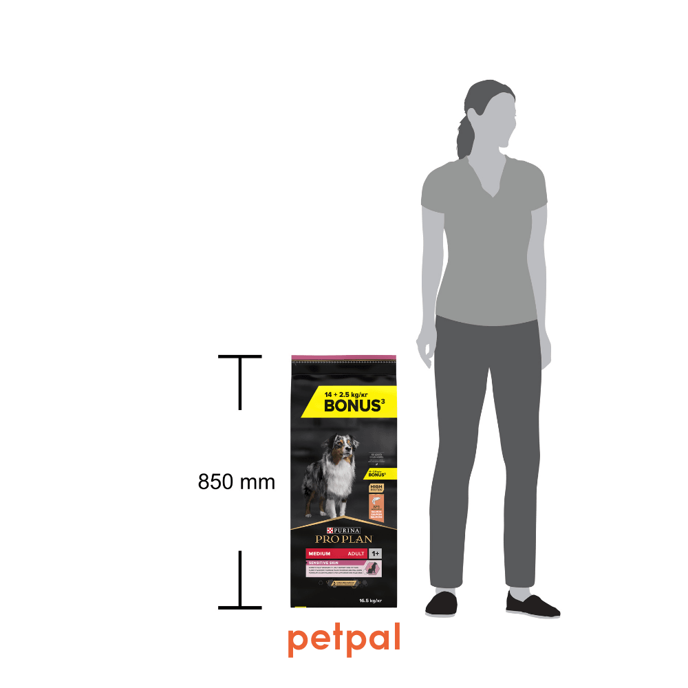 Proplan Orta Irk Somonlu ve Pirinçli Köpek Maması 16,5 Kg