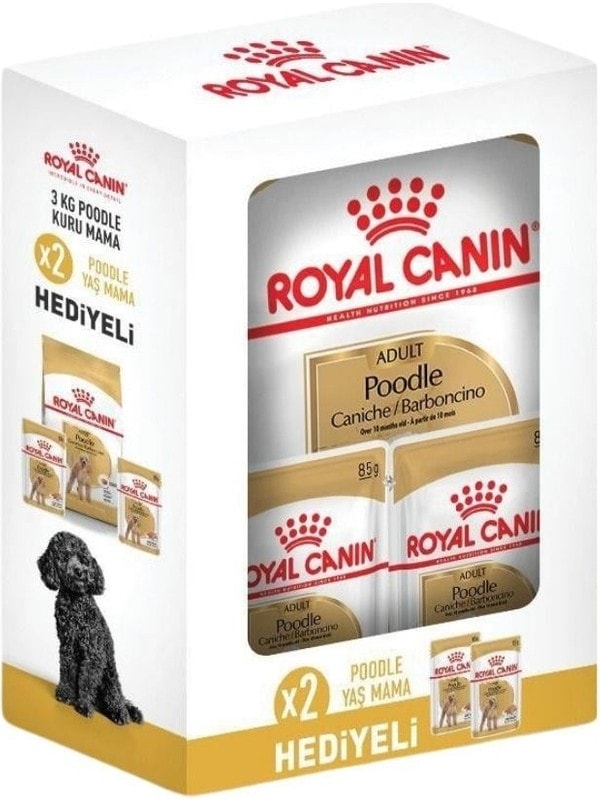 Royal Canin Poodle Yetişkin Köpek Maması 3 kg Bundle