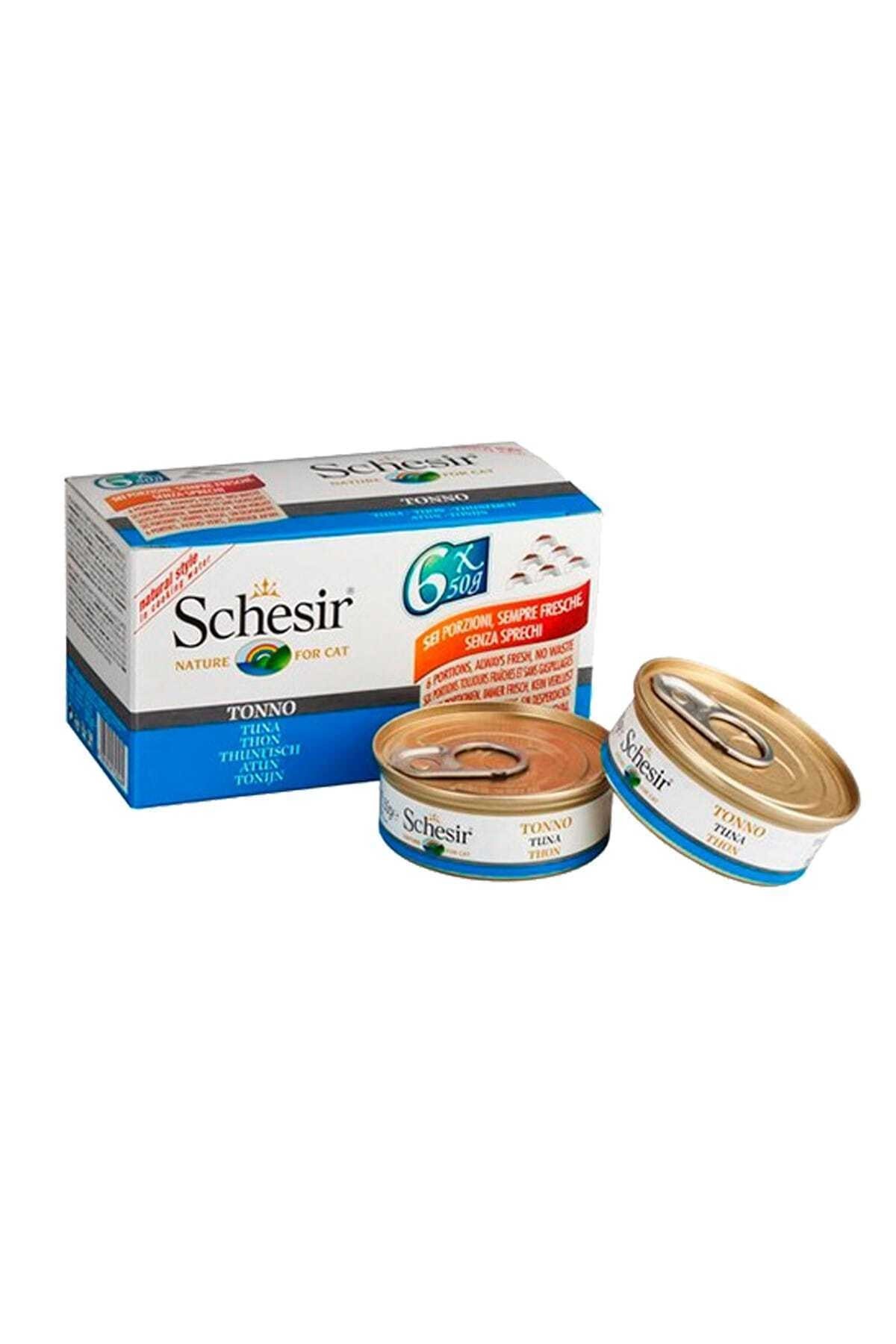 Schesir Ton Balıklı Yaş Kedi Maması 50 gr * 6 Adet