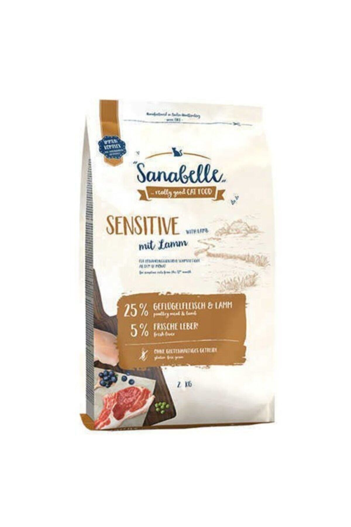Sanabelle Sensitive Hassas Kuzulu Yetişkin Kedi Maması 2 Kg