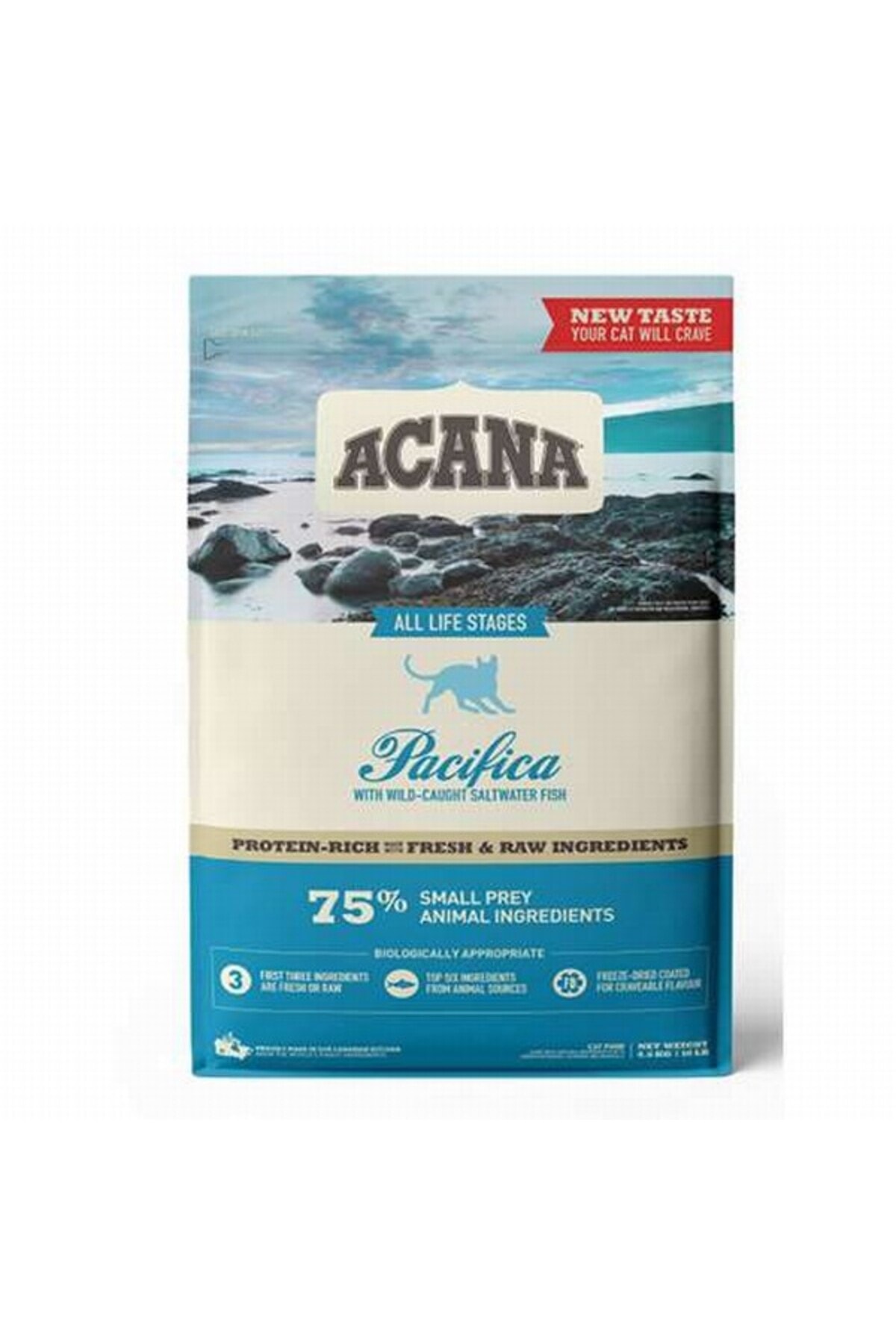 Acana Pacifica Okyanus Balıklı Tahılsız Kedi Maması Tüm Irk ve Yaşam Evreleri 4,5 Kg