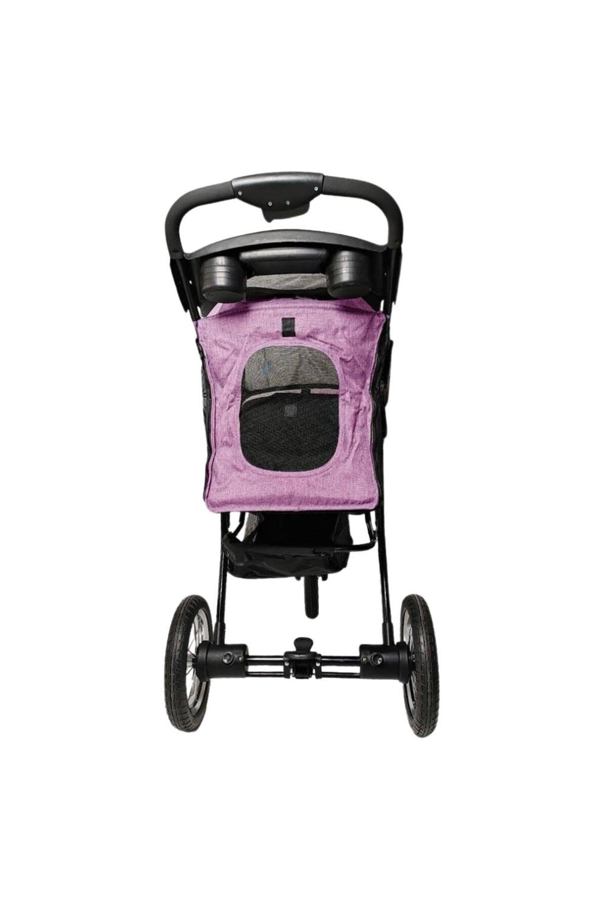 Zampa Ricciardo Kedi Ve Köpek Arabası Pembe 54x104x101 Cm