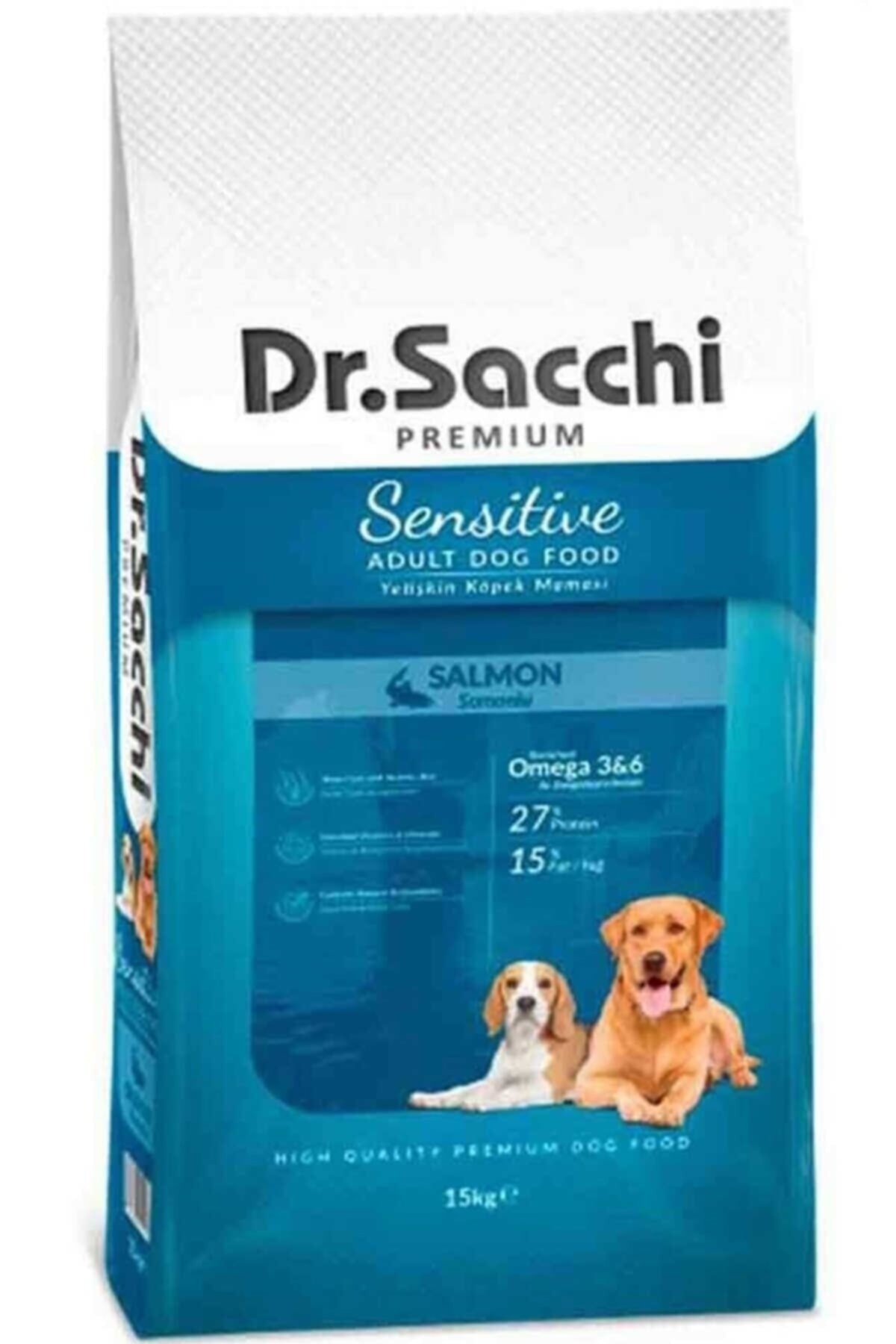 Dr Sacchi Somonlu Köpek Maması 15 kg