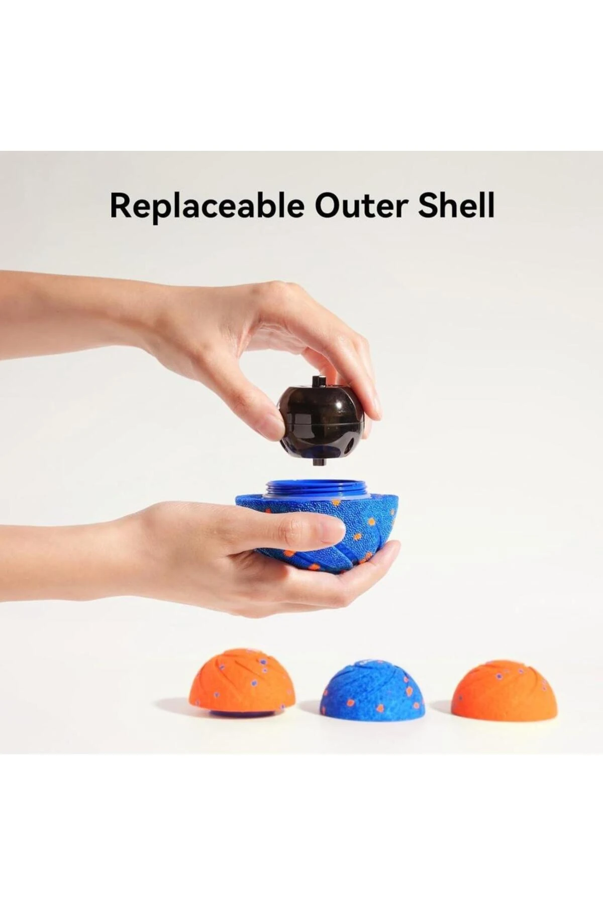 Cheerble Akıllı İnteraktif Köpek Oyuncağı, Mavi 7 x 7 x 7cm