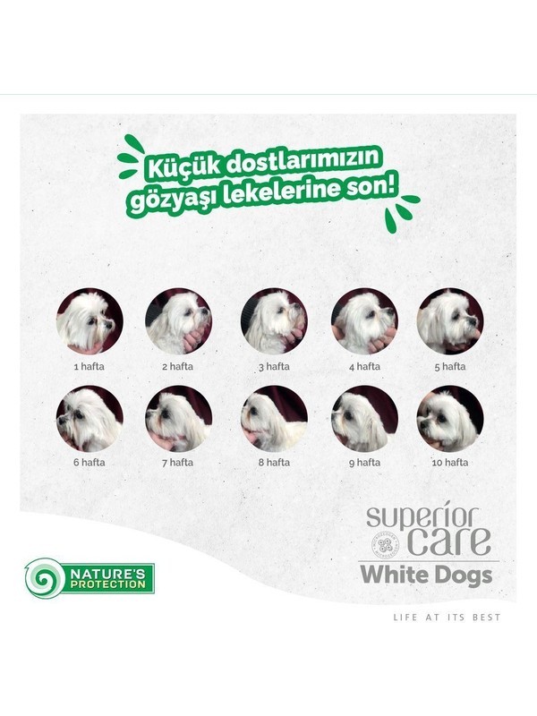 Natures Protection Nature's Protection Superior Care White Dogs Tahılsız Somunlu Yavru Köpek Maması 1,5 kg