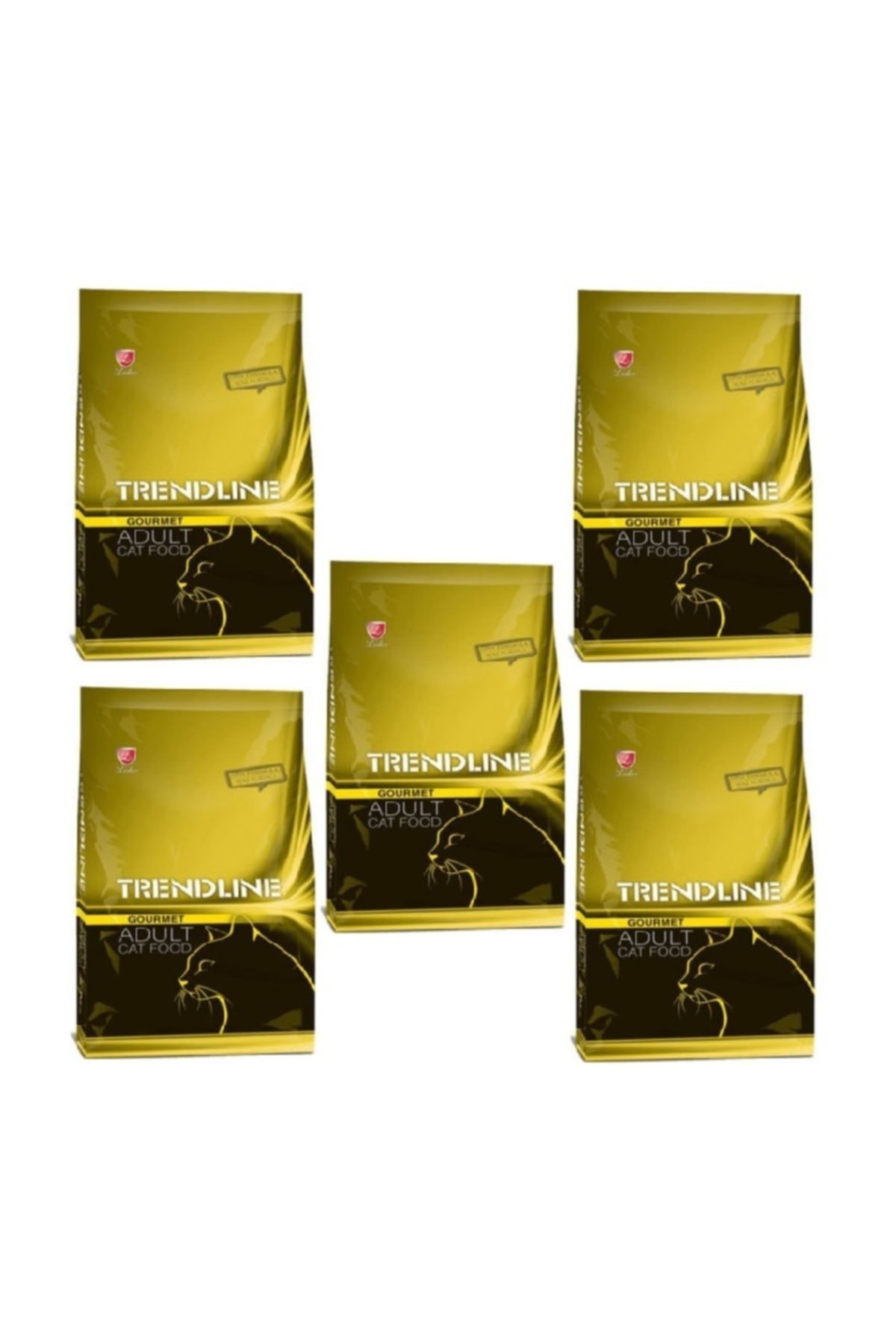Trendline Gourmet Kedi Maması - 1 kg x 5 Adet