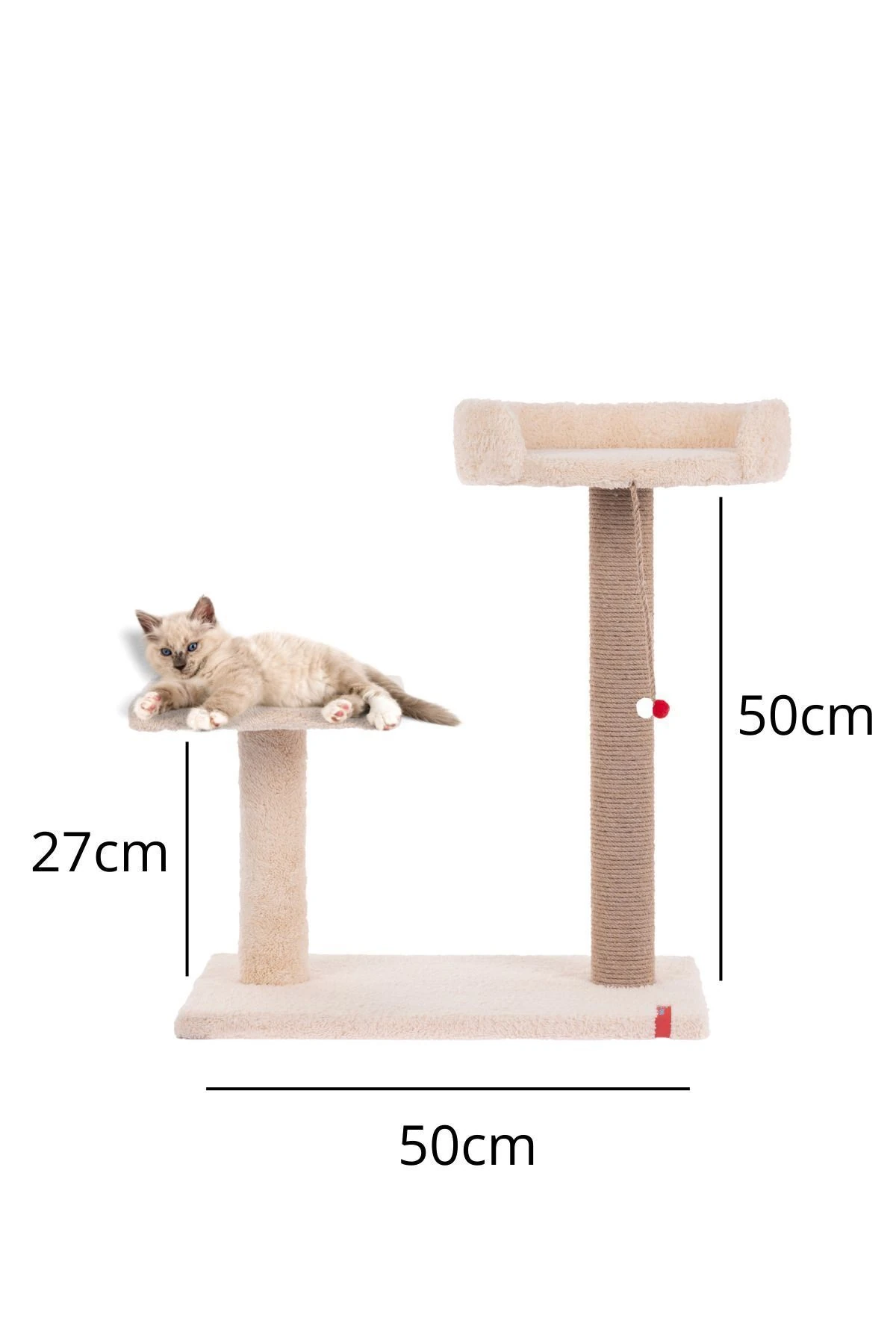 Petpal Hoppala Kedi Tırmalaması Şampanya Sünger Kenar