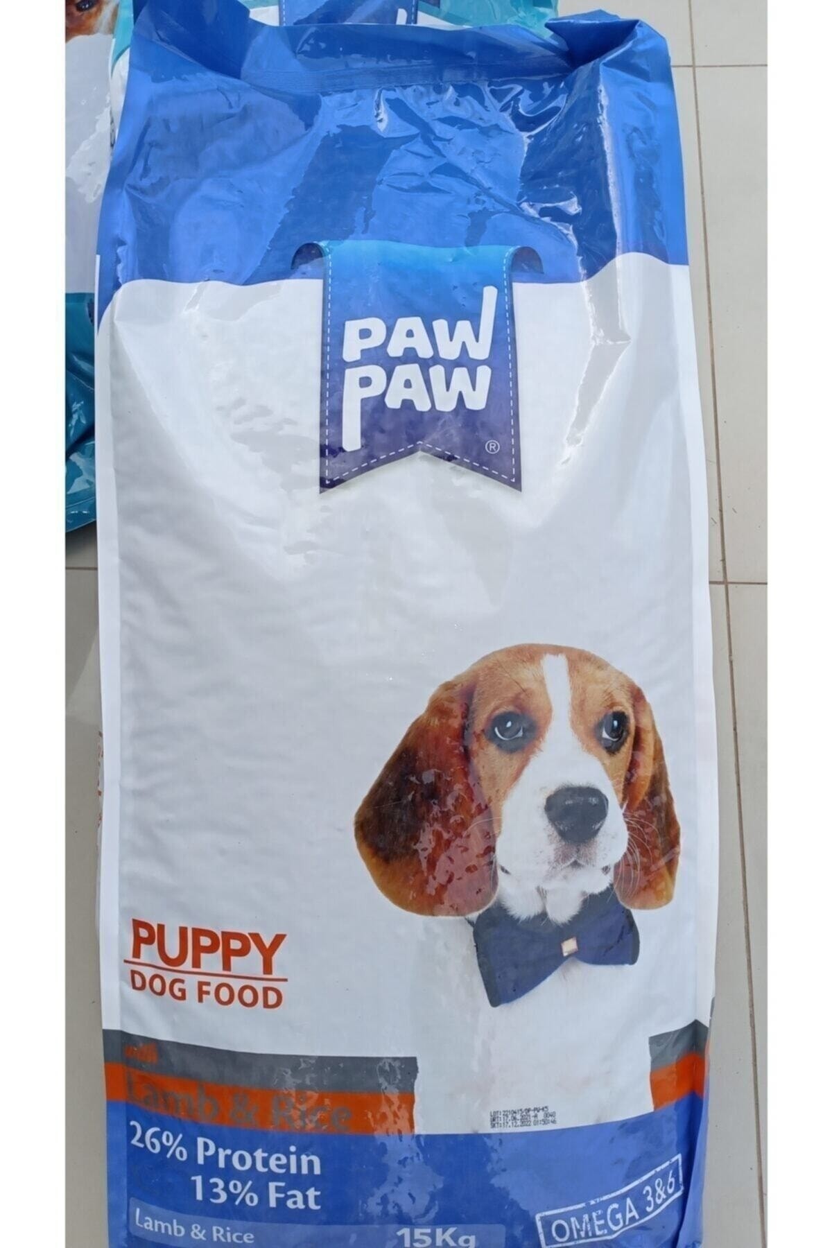 Paw Paw Kuzu Pirinçli Yavru Köpek Maması 15 Kg