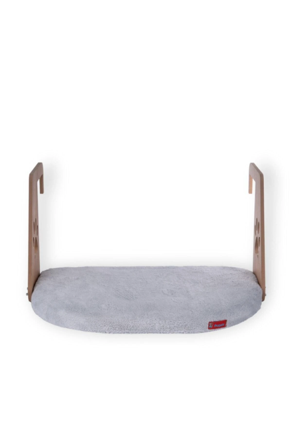 Petpal Kalorifer Petek Radyatör Yatağı Kedi Köpek Geniş Kalorifer Yatağı Peluş Gri Renkte