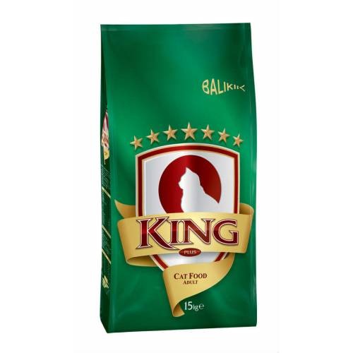 King Balıklı Kedi Maması 15 Kg