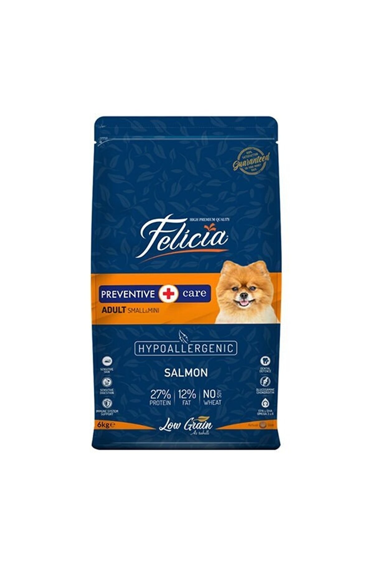Felicia Small & Mini Somonlu Küçük Irk Yetişkin Köpek Maması 6 Kg
