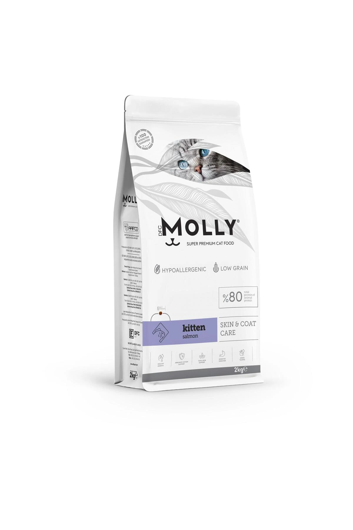 Molly Yavru Kedi Maması Somonlu 15 kg