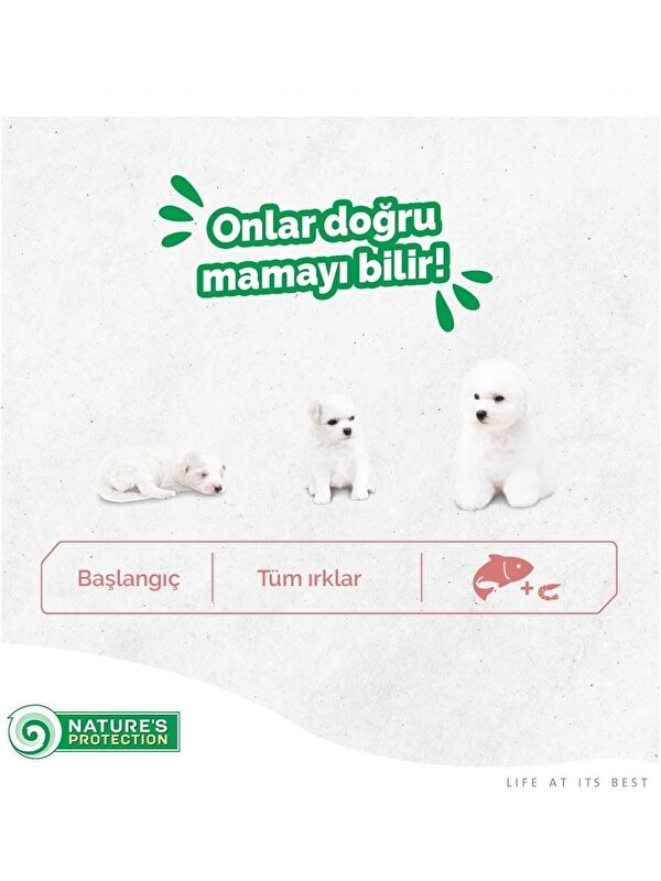 Natures Protection Nature's Protection Superior Care White Dogs Tahılsız Somunlu Yavru Köpek Maması 1,5 kg