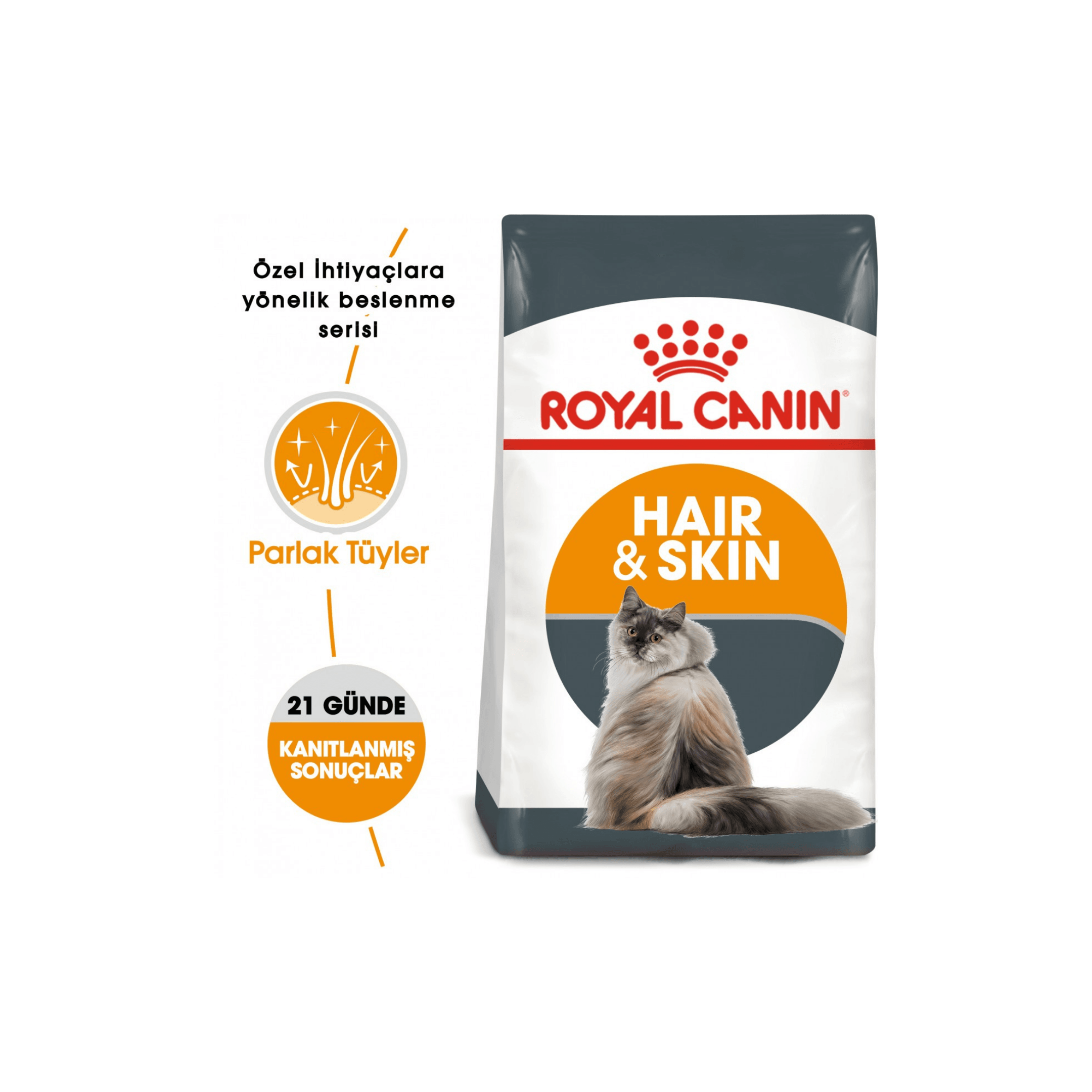 Royal Canin Hair & Skin Kedi Maması 4 Kg
