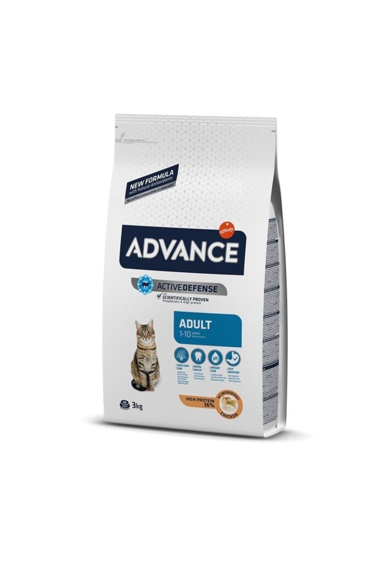 Advance Adult Tavuklu Pirinçli Yetişkin Kedi Maması 3 Kg