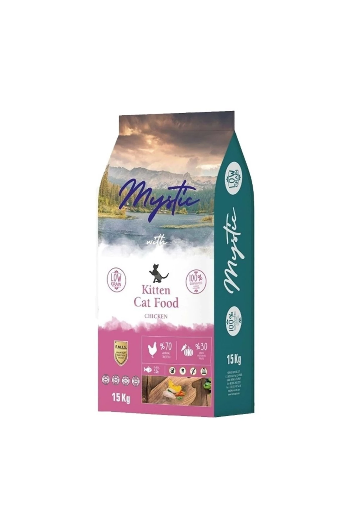 Mystic Az Tahıllı Tavuklu 15 Kg Yavru Kedi Maması